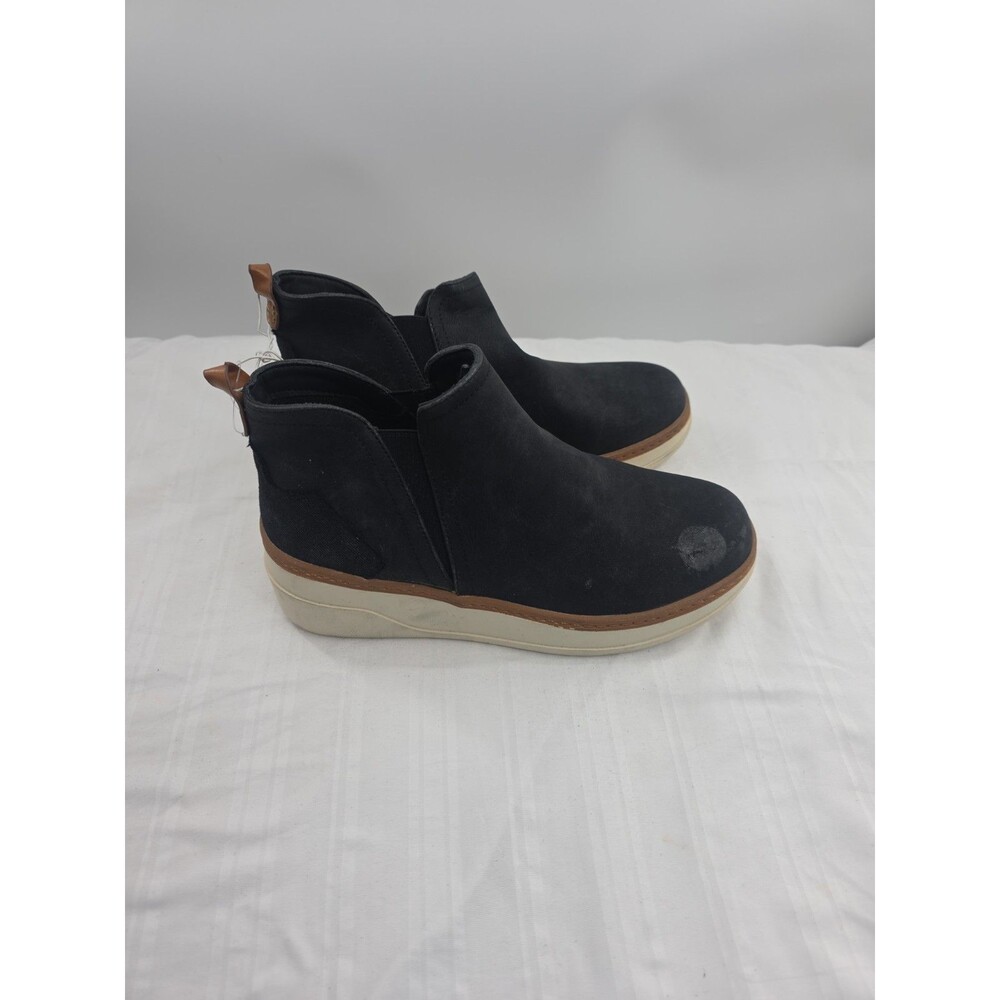 Blowfish Malibu Black Platform Shoes Size 8